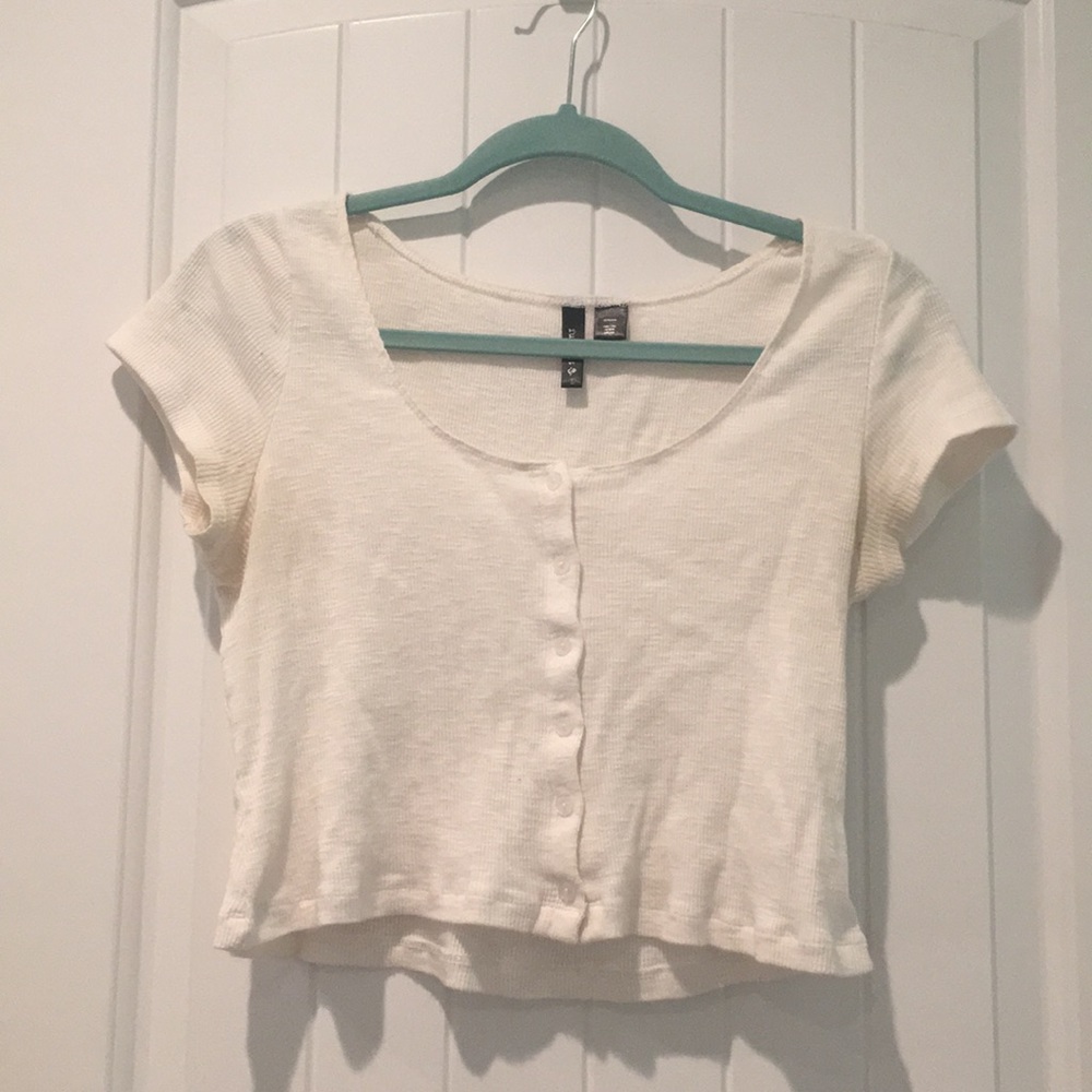 Danty White Button Down Shirt